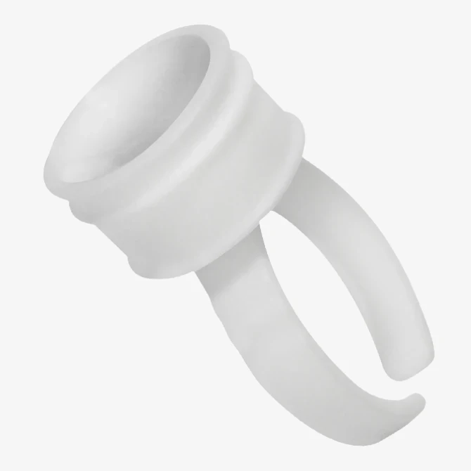 Ring Container For Lashes Tint or glue ring container to dye eyelashes